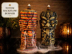 Ancient Totem Backflow Incense Burner
