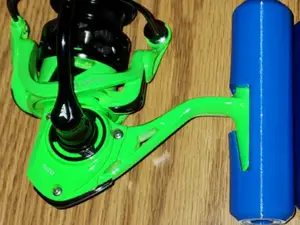 Ice fishing quick attach reel