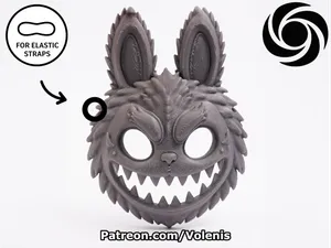 Wearable Cartoon Horror Mask