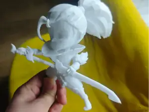 英雄联盟小小亚索Q版模型手办
