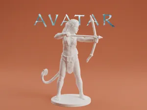 Neytiri - Avatar Inspired Figurine