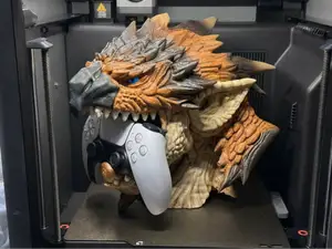 Mosnter Hunter Rathalos PS5 controller holder