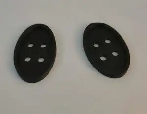 Oval Button Eyes for crochet