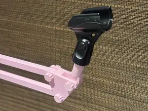 Microphone Stand With Universal Attachment