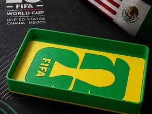 FIFA World cup rectangular tray