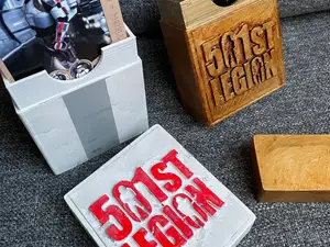 501st Legion card holder boxes