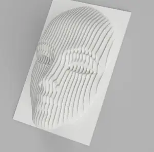 Neferity face wall art