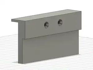 Drawer Slide Adapter (M6) for Square Metal Frames