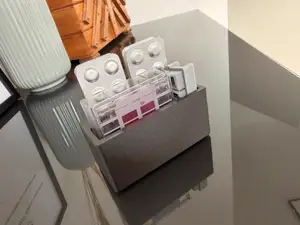 Aufbewahrungsbox für Chlor/PH Schütteltester