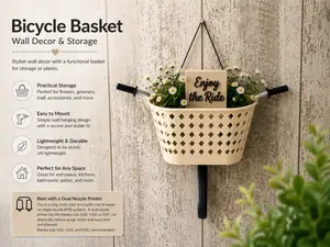 Bicycle Basket Organizer