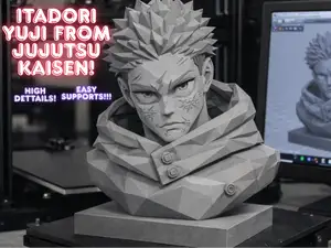 Yuji Itadori low poly