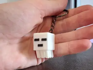 GHAST minecraft KEYCHAIN