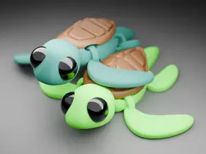 Articulated Sea Turtle!