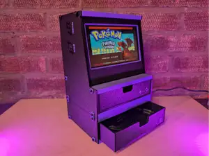 "Benchcade" Benchtop RPI Retro Arcade Machine