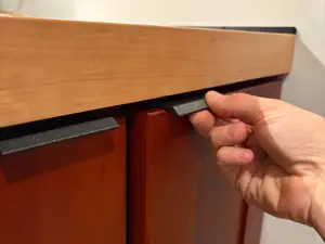 Minimal Cabinet Door Edge Pull