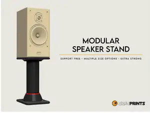 Modular Speaker Stand - Adjustable & Sturdy Design