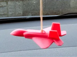 Rear View Mirror Car Charms - Fighter Jet