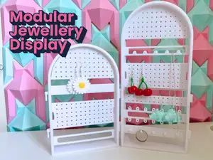 Modular Jewelry Display Stand Earring/Ring/Pendant
