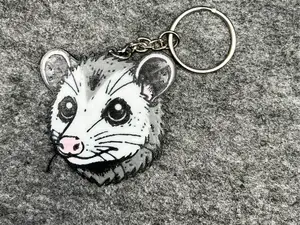 Opossum Keychain