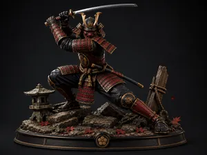 Samurai Warrior Figure