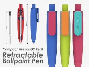 Retractable Ballpoint Pen-G2 Refill