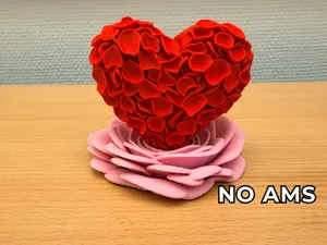 Rose Petal Heart (No AMS Edition)