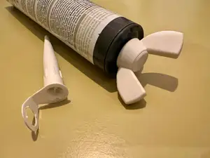 silicone tube/cartridge/cartouche cap (wing nut)
