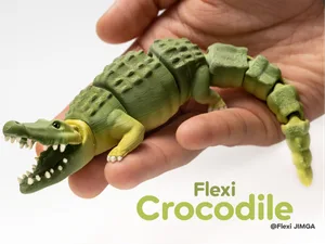 CROCODILE Realistic – Articulated Animal
