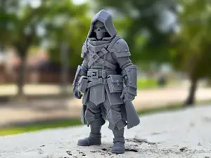 Shadowreaper Rogue Figurine Hooded Assassin Statue