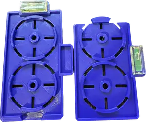 Drilling template for socket / switch box, 71mm (Bohrschablone)