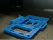 Arduino rail din mount mega gigaR1 vertical + face