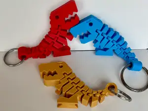 Flexi rex keychain