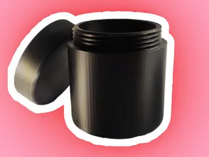 Big Threaded Container - Thick Walled