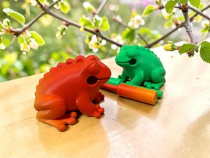 Frog Guiro / Percussion Frog