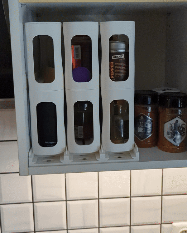 Spice Rack pullout - wide and 3in1 - remix