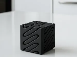 Spiral Pass Through Cube