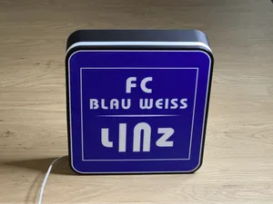 Lightbox Blau Weiss Linz
