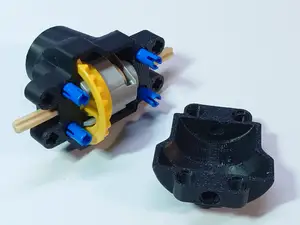Differential axle housing for brick models