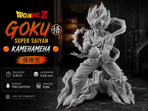 Goku Super Saiyajin Kamehameha