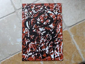 Jackson Pollock's "Free Form" - HueForge Edition