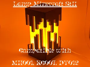 Lamp Minecraft Stil