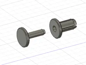 Ø 6mm x 15mm Steckverbinder