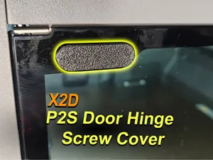P2S / X2D Door Hinge Screw Cover