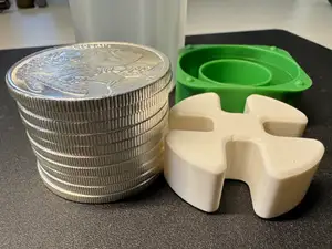 American Silver Eagle Tube Spacer