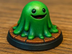 Blob Slime – Mascotte JdR toute mignonne