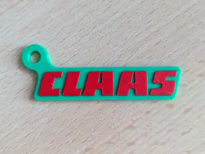 Claas logo keychain