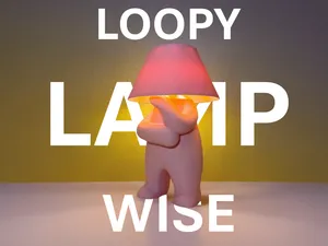 LOOPY LAMP - WISE (LED LAMP KIT - MH001 - KC007)