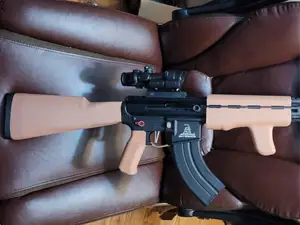 The Commerican AK style AR15 furniture