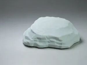 一个石头底座
