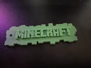 Minecraft Keychain